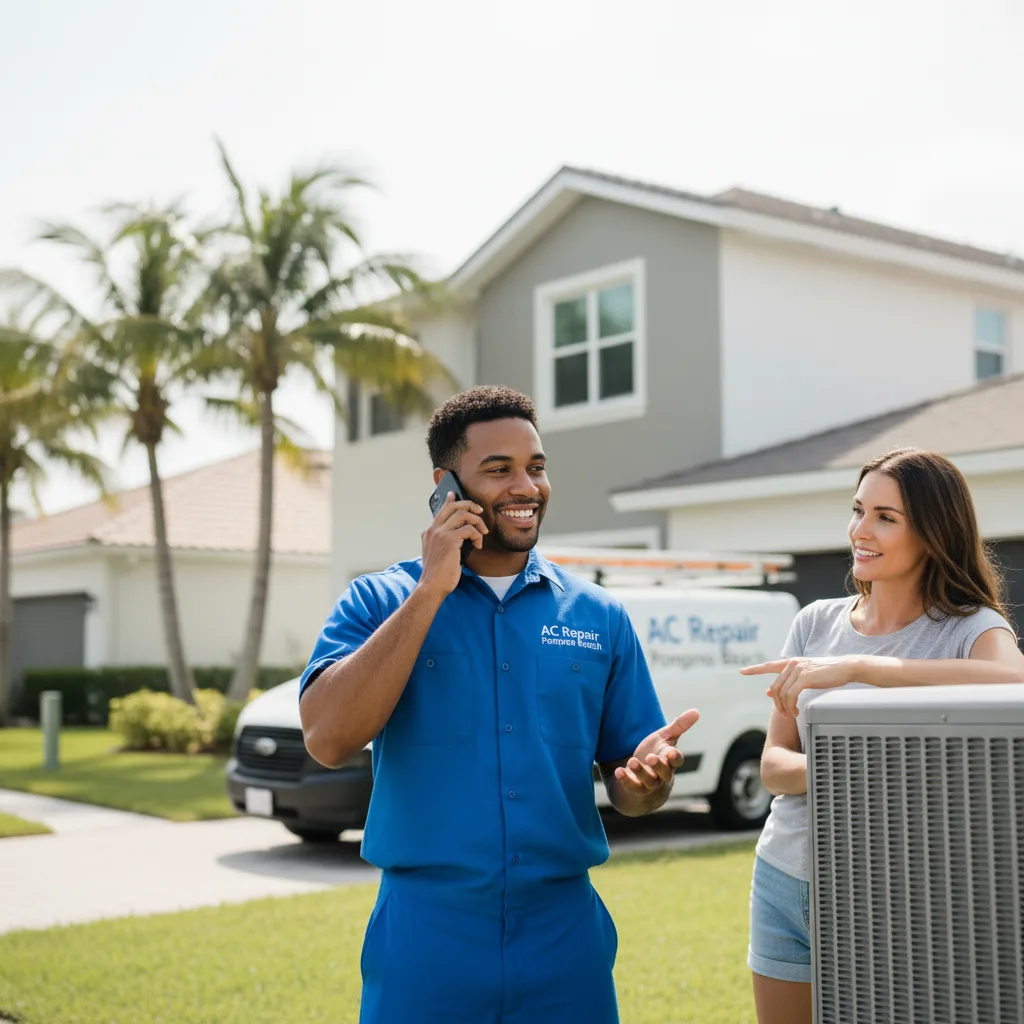AC Repair Pompano Beach customer support in Bradfordwoods